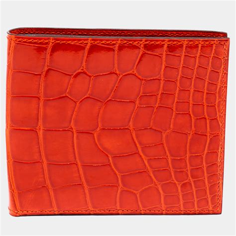 hermes fake wallet|hermes alligator wallet.